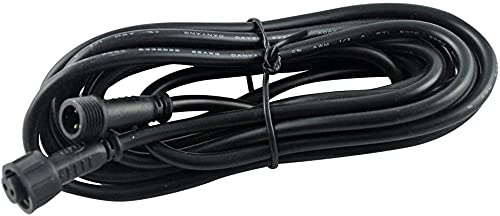 CHNXU 3M 2Pin Extension Cable with Male and Female Connectors at Both Ends for Single Color LED Deck Lights Pack of 5… — image 1