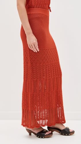 Madewell Women's Pointelle-Stitch Maxi Skirt4
