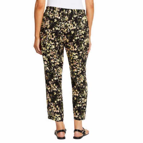 Jessica Simpson Womens Printed Pull-on Pant,Boquet Splash,Small2