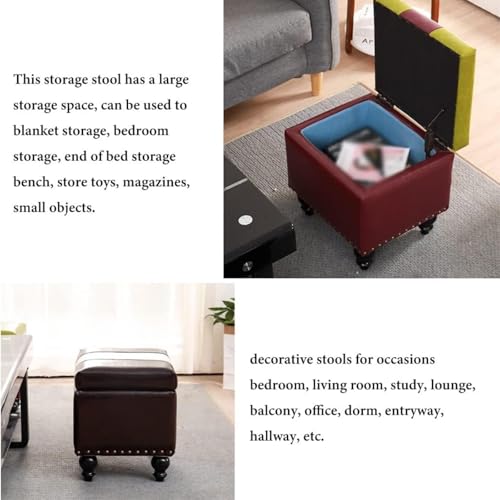 Ottoman de rangement pour salon et bureau : le siège malin et confortable - 5