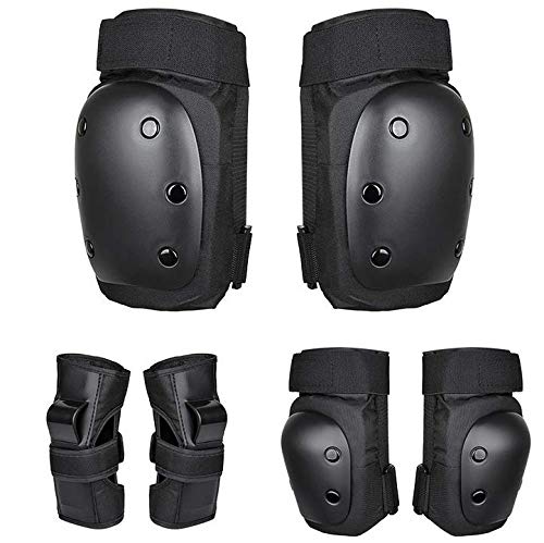 Eseewin Rodilleras, coderas, muñequeras para niños Cover