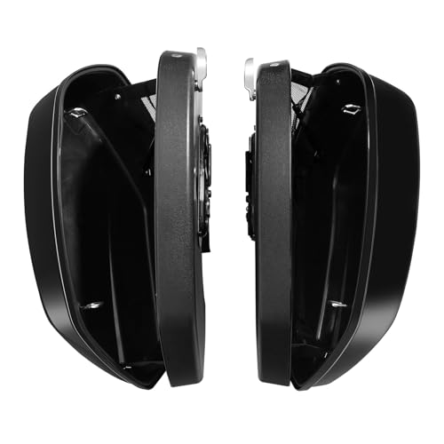 Saddlebag Saddle Bags Fit For Harley Street Bob Low Rider S ST FXLRS FXLRST Gloss Black miniatura 7