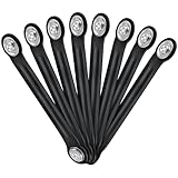 MorningRo 8 Pack Glider Bearing Arm Bracket Patio Glider Parts Replacement Hardware Rocker Parts, Bracket Hardware-9 Inch Length, 7-1/2 Inch Between Mounting Holes and Bolt Hole Diameter 1/4'(Black)