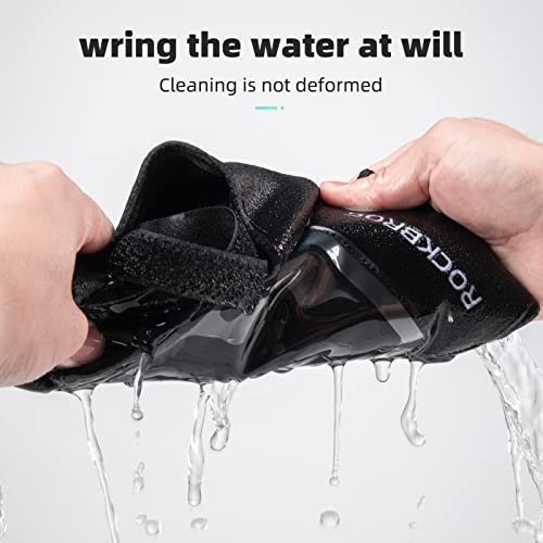 ROCKBROS Bike Sweat Guard Sweat Catcher for Turbo Trainer Sweat Cover for Indoor Bike Training Road Bike MTB Trainer Bicycle Sweat Net Bike Frame Protector Cover (Black-For road bike) - Image 3