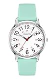 Top 10 Picks for the Best Watch for Medical Professionals 10 Asan Ge Green Watches for Women, Fashion 3ATM Waterproof Minimalist Lightweight Easy-to-Read Analog Silicone Watch Suitable for Daily Work, Leisure, Outdoors