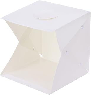 Fotogra Lightbox,Sailsbury 13 * 12,2 * 11,8 Lightbox de fotogra dobrável médio Studio Soft Box Light Tenda Cube