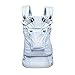 LÍLLÉbaby The COMPLETE Organic SIX-Position360 Ergonomic Baby & Child Carrier, Powder Blue - Organic Cotton Baby Carrier, Comfortable and Ergonomic, Multi-Position Carrying for Infants Babies Toddlers