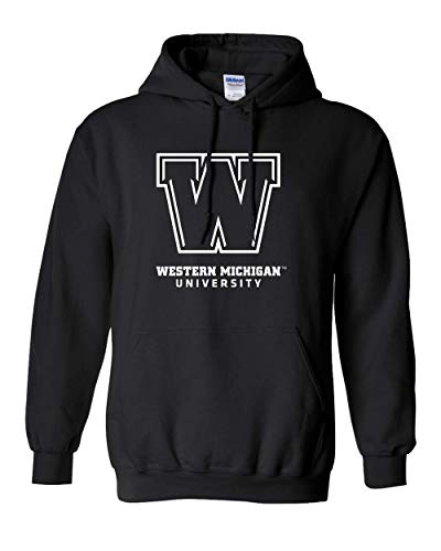 CreateMyTee | W Western Michigan University One Color Hooded Sweatshirt |