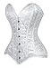 Daisy Corsets Womens White Lace Overbust Corset Bustier Top & Plus Size - Lingerie & Fashion
