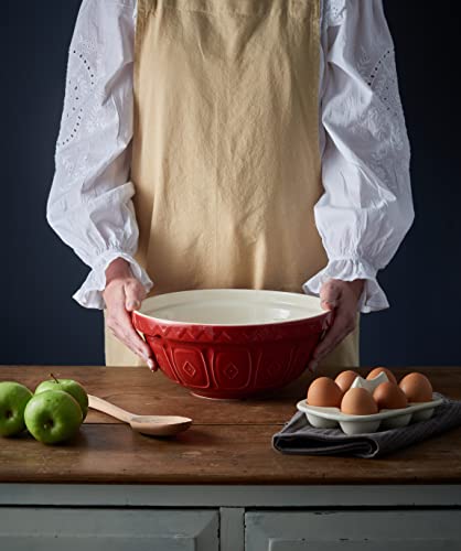 Mason Cash 2001.961 Colour Red S18 Chip Resistant Earthenware 26Cm Mixing Bowl, Stoneware, 2.7 Litre/26 Cm #TOP2