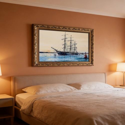 Impression sur toile déco murale maritime Illawara Spurling 30cm