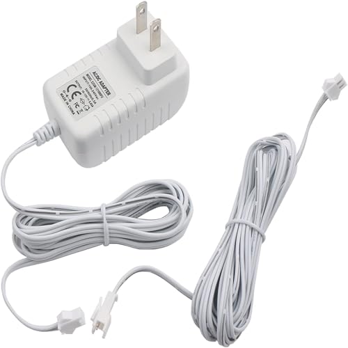 13.3V Charger Compatible with Somfy Sonesse Wirefree Plug-in Charger 9020672 for Sonesse ST30 & R28 Motors - 8-Hour Charge, and Extended Reach Cable