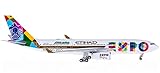 FloZ for Phoenix for Etihad Airways for Airbus A330-200 A6-EYH 1:400 Airplane Pre-Built Model