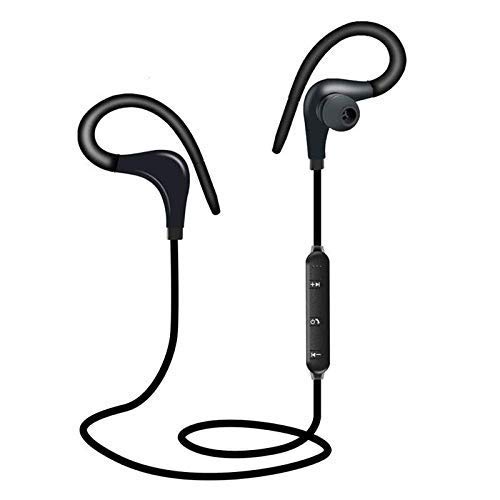 esportic QC-11 Wireless Bluetooth In Ear Earphone with Mic (Black)