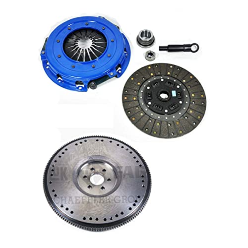 Eft Hd Stage 1 Clutch Kit+Hd Flywheel Set For Mustang 10.5" Tremec 26 Spline Swap #TOP25
