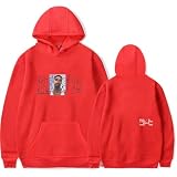 FOGIMEIGB Rels B A New Star 2025 - Sudaderas con capucha vintage y casual, unisex, ropa de manga larga, rosso, XXS