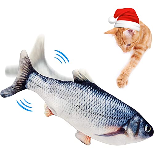 FAYOGOO Realistic Flopping Fish Cat Toy - Fun and Engaging Interactive Toy for Cats