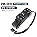 X AUTOHAUX A4638202210 Car Master Power Window Switch Front Driver Side for Mercedes-Benz G500 2002-2008 G550 2009-2017 G63 for AMG 2013-2017