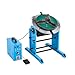 VEVOR Rotary Welding Positioner, 441 lbs Load Capacity, -45° to 90° Tilt Angle Welding Positioner Turntable Table, 0.5-5 RPM Speed Control, Electric and Foot Pedal, for Cutting, Grinding, Assembly