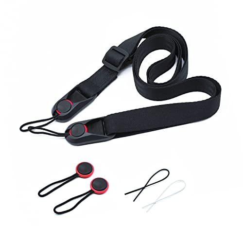 MABAHON Sangle pour Appareil Photo, Caméra Réglable Ceinture de caméra pour Tous Les Appareils Photo Numériques DSLR Canon, Fuji, Nikon, Olympus, Pentax, Sony Cover