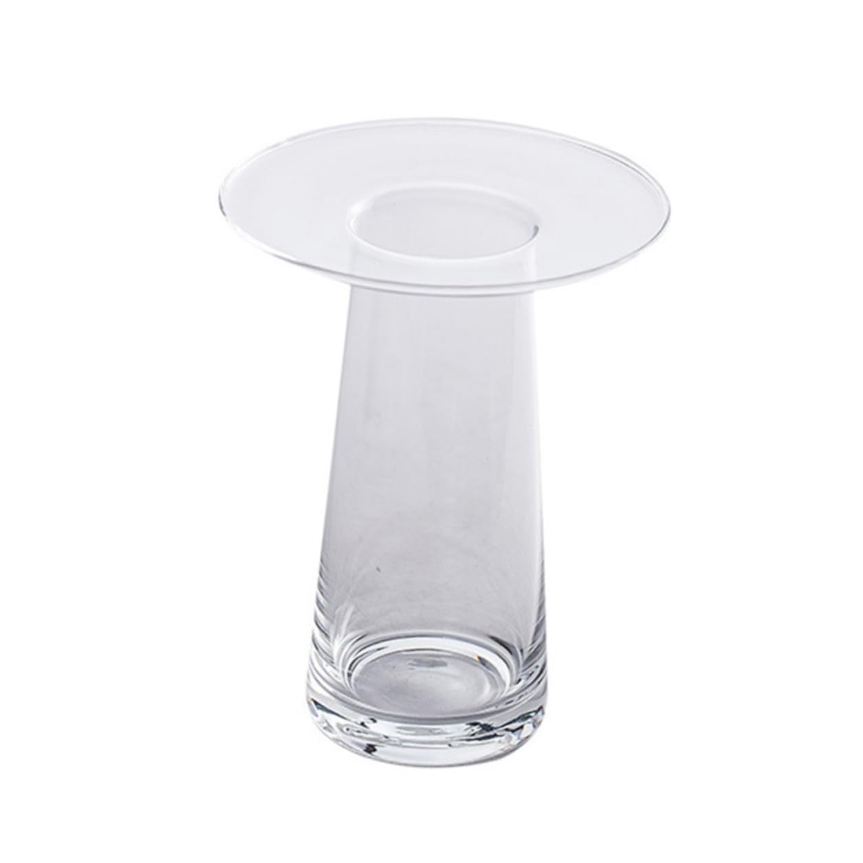 Vase en verre transparent BESPORTBLE pour briser la monotonie