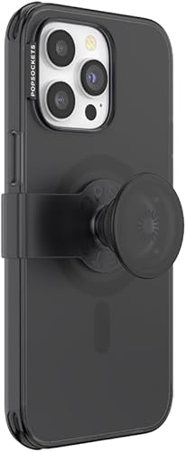PopSockets Funda para iPhone 14 Pro Max con agarre y deslizamiento para teléfono compatible con MagSafe, funda de teléfono para iPhone 14 Pro Max,