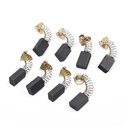 QAIXAG 8 pcs Angle de brosses en Carbone de Moulin à Remplacement for Les Accessoires d'outils électriques du Marteau de Forage électrique
