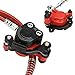YOXUFA Mini Bike Hydraulic Disc Brake Caliper Kit Replacement for Baja Doodle Bug DB30 Blitz Dirt Bug Predator 79cc 97cc 2.8hp Mini Bike Parts with 50 inch Hose Tube Master Cylinder