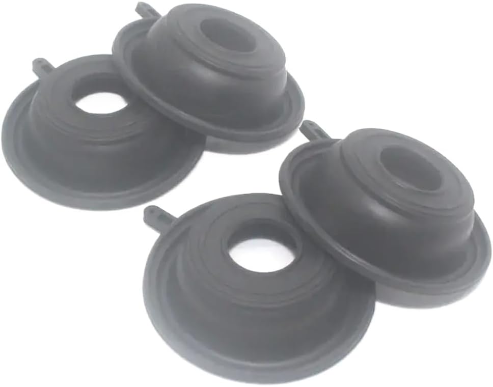 KVF 650D 4x4 2005-2013 Carburetor Slide Fuel System Plunger Vacuum Diaphragms Replacement Part Compatible With Select ATV Models .(2)