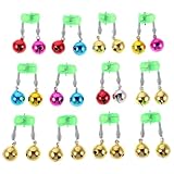 Lurrose 12 stücke Angelrute Alarm Glocken: Metall Hängen Glocken Für Stange Fisch Biss Alarm...