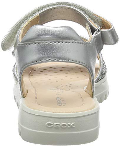 Geox J Sandal Coralie Gir, Sandali Bambine e