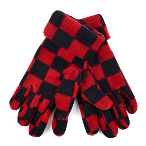 Women's Winter Fleece Winter Set-Polyester Fleece Hat, Gloves, And Scarf Set For Cold Weather #TOP4