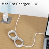 Ładowarka MacBook Pro A1502 A1398 2015,85 W, ładowarka T-Tip, kompatybilna z MacBook Pro 13", 15" i 17" (połowa 2012 ~ 2015), model A1435, A1465, A1424, A1425 Ładowarka do laptopa