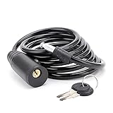 Amplias aplicaciones: adecuado para bloquear sus bicicletas, motocicletas, motores eléctricos y aldeas de motocicletas, etc.