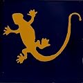 4.2x4.2 9 pcs Lizard Talavera Mexican Tile