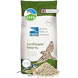 RSPB Sunflower Hearts Wild Bird Food 900g, High in Energy & Protein, Great For Bird Feeders, Supporting The RSPB Charity, Resealable & Recyclable Packaging - Image 1
