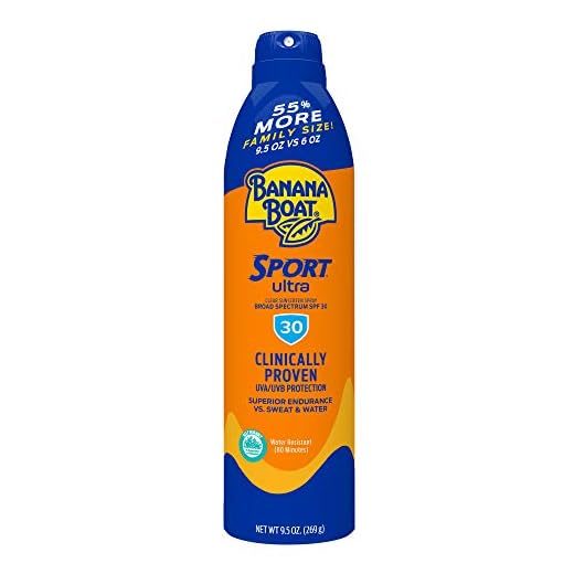 Banana Boat Sport Ultra, Reef Friendly, Broad Spectrum Sunscreen Spray, SPF 30, 9.5oz.