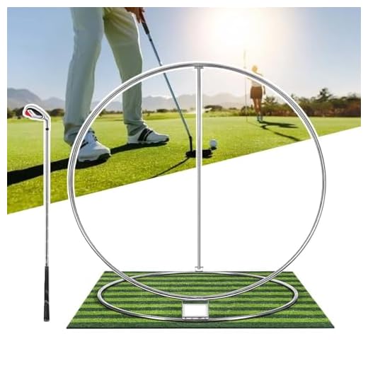 HCAUYNN Golf Ring Swing Accuracy Trainer