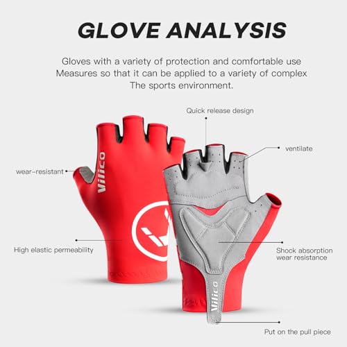 Vilico Half Finger Gloves