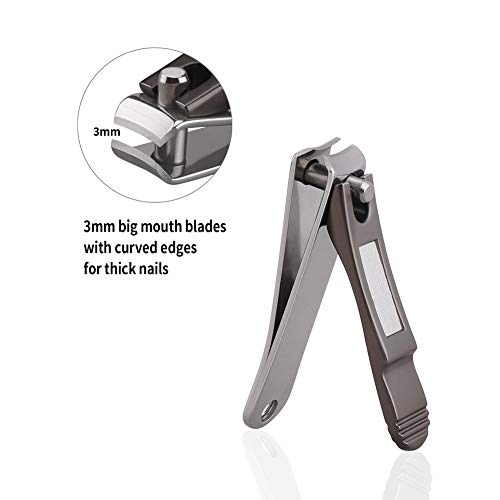Illilots NAIL-1S1B Clippers Set With Build-In Nail File thumb #5