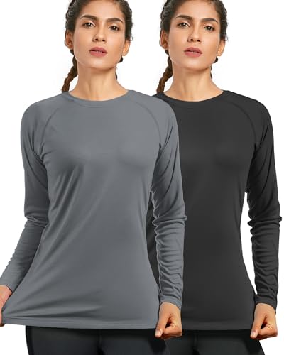isnowood Women’s UPF 50+ Sun Protection Rash Guard