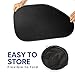 Car Window Sun Shade Screen - Pack of 2 Premium Quality Pop Up Mesh Vehicle Sun Shade Automotive Sun Protector, Blocks UV, Cling Back Surface, No Suction Cups Needed, for Baby, Pets and Kids
