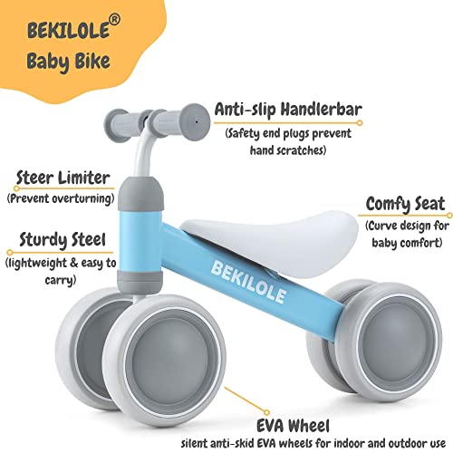 image for BEKILOLE Balance Bike for 1 Year Old Girl&Boys Gifts Pre-School First 
