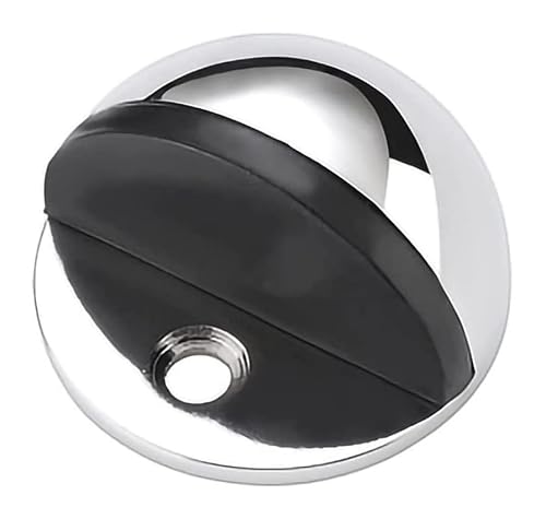 Nvsfzgiyg C Door Stopper Doorstops,Magneti Stops,Brushed Satin Nickel,Wall Floor Mounted Atch Holder