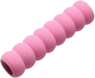 BUFANJIA 2/5 fundas elásticas de goma EVA para pomos de puerta, protector de manija de puerta de habitación, accesorio para el hogar, protección sin estática, para la seguridad de los niños (rosa, 2