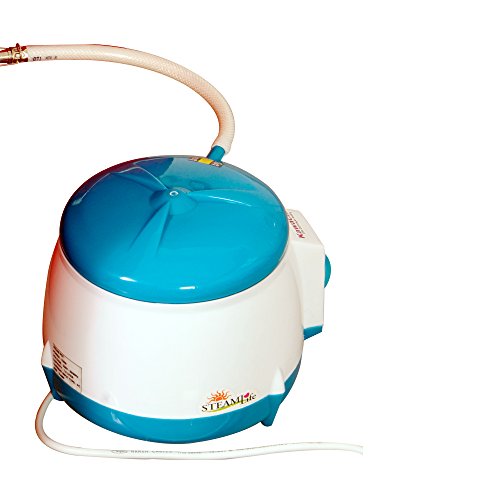 Image of Kawachi Portable Facial Steamer Generator for Steam Sauna Therapy (Steam Cabin not provided) (White)