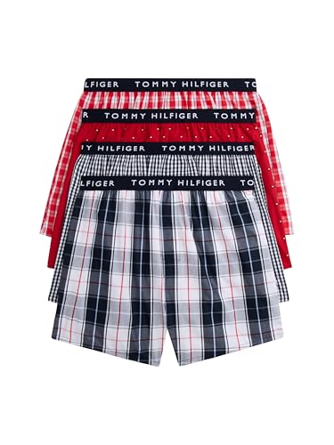 Tommy Hilfiger Boxer coton tissé homme 4 paires