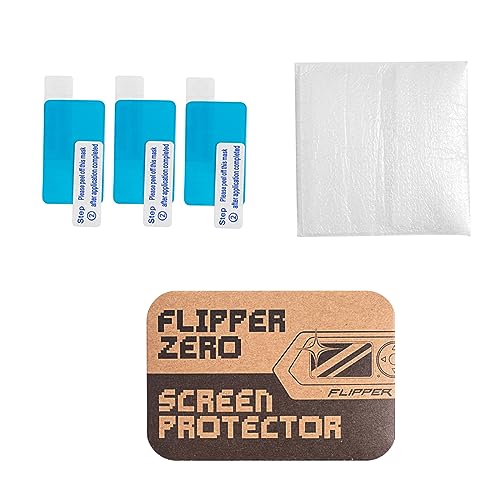 SINKAA 3 Pack Screen Protectors for Flipper Zero, 9H Hardness, Scratch Resistant, Easy Installation