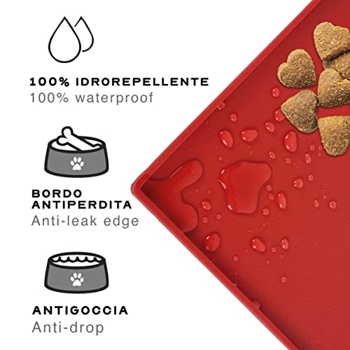 Ligo -Tappetino sottociotola in silicone per gatti...