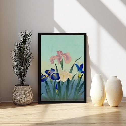 Impression sur toile Iris Ohno Bakufu pour une ambiance zen au bureau - 6